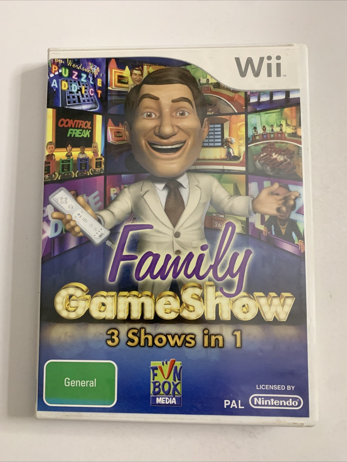 Family Gameshow: 3 Shows In 1 Nintendo Wii PAL Game Complete