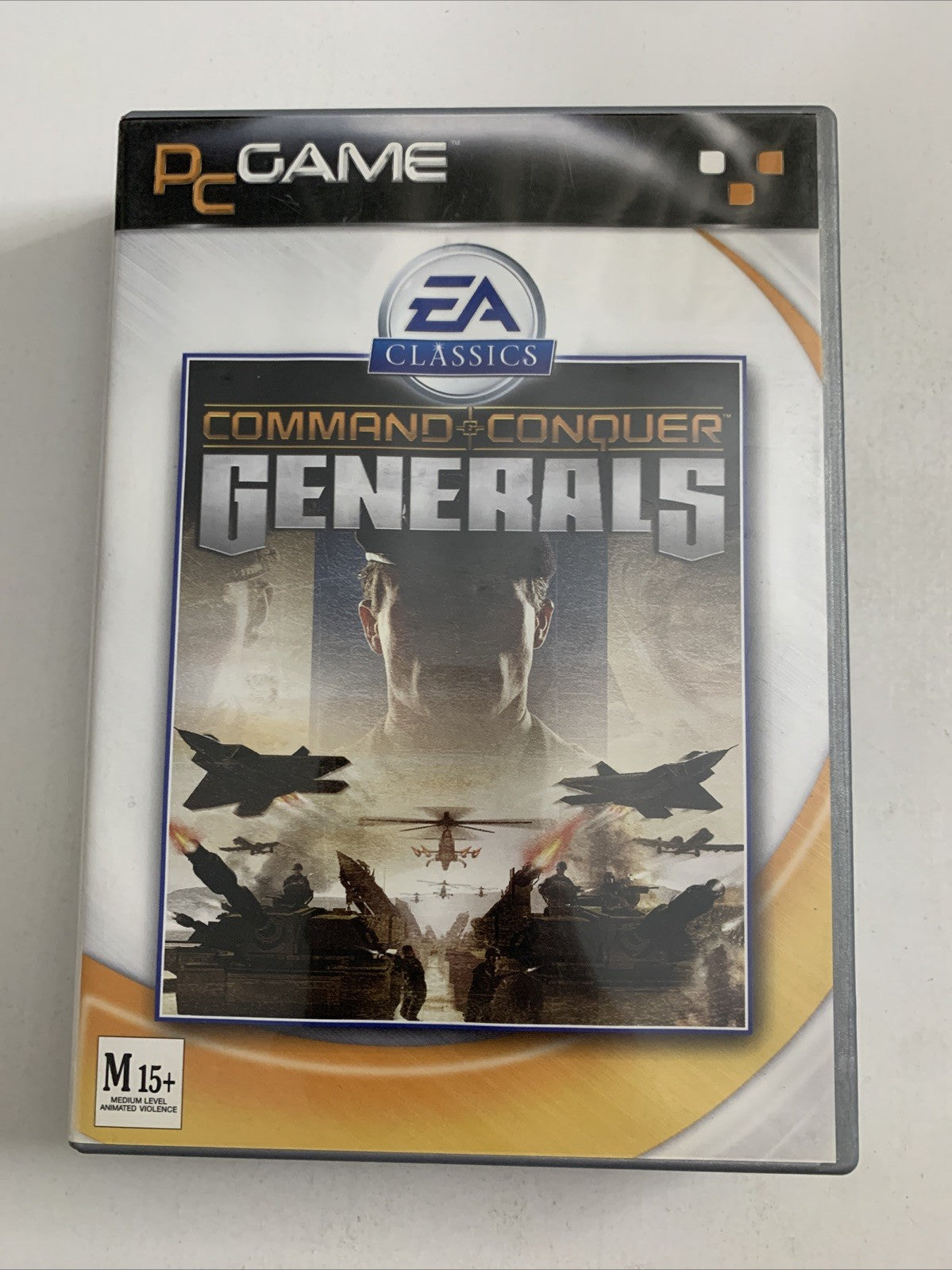 Command & Conquer Generals PC Windows CDROM 2002 RTS Strategy Game
