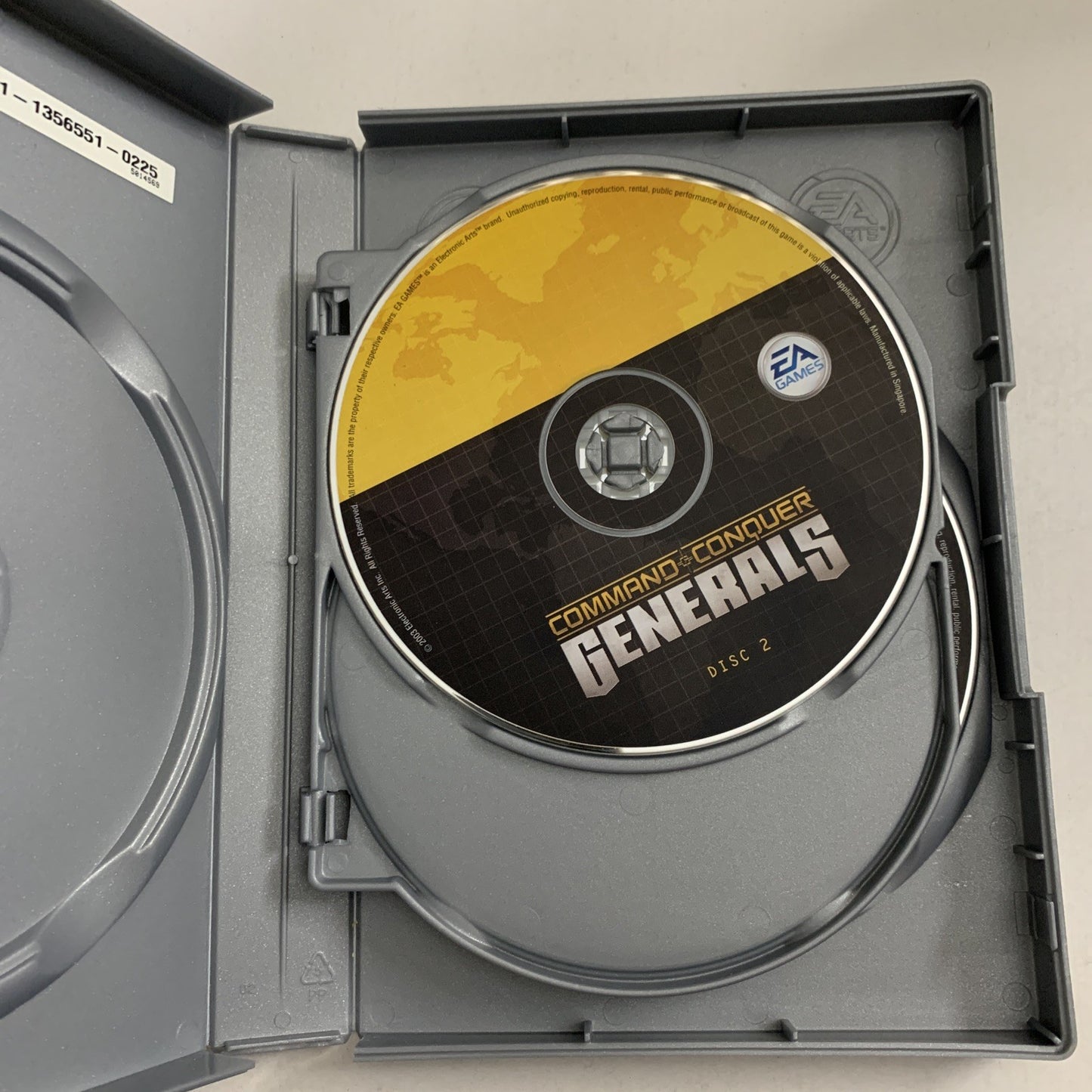 Command & Conquer Generals PC Windows CDROM 2002 RTS Strategy Game