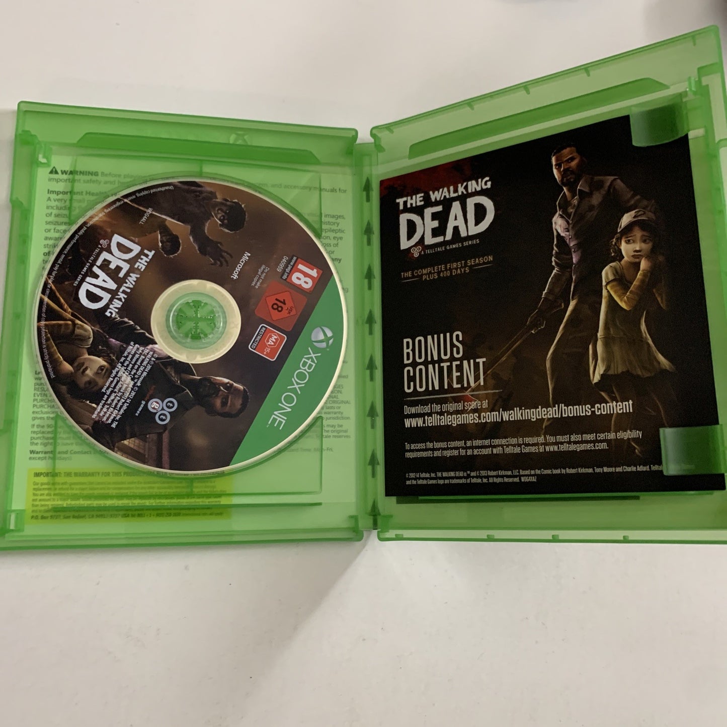 The Walking Dead Complete First Season Plus 400 Days Microsoft Xbox One