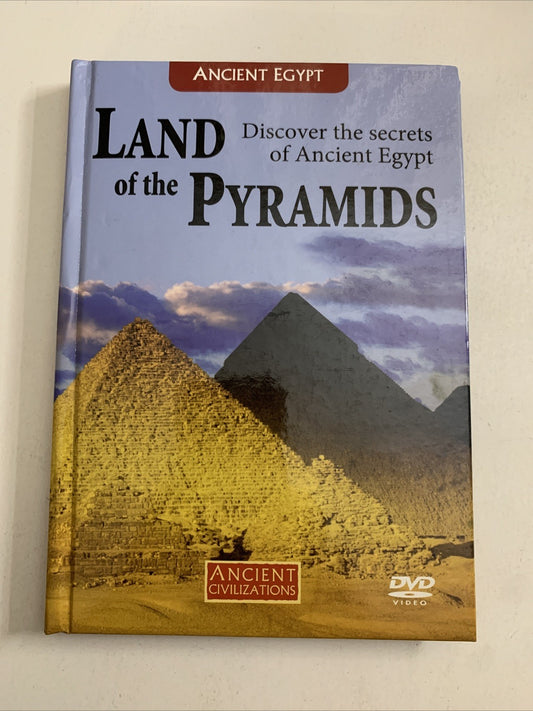 Land Of The Pyramids (DVD + Book) Ancient Egypt Secrets Documentary  All Regions