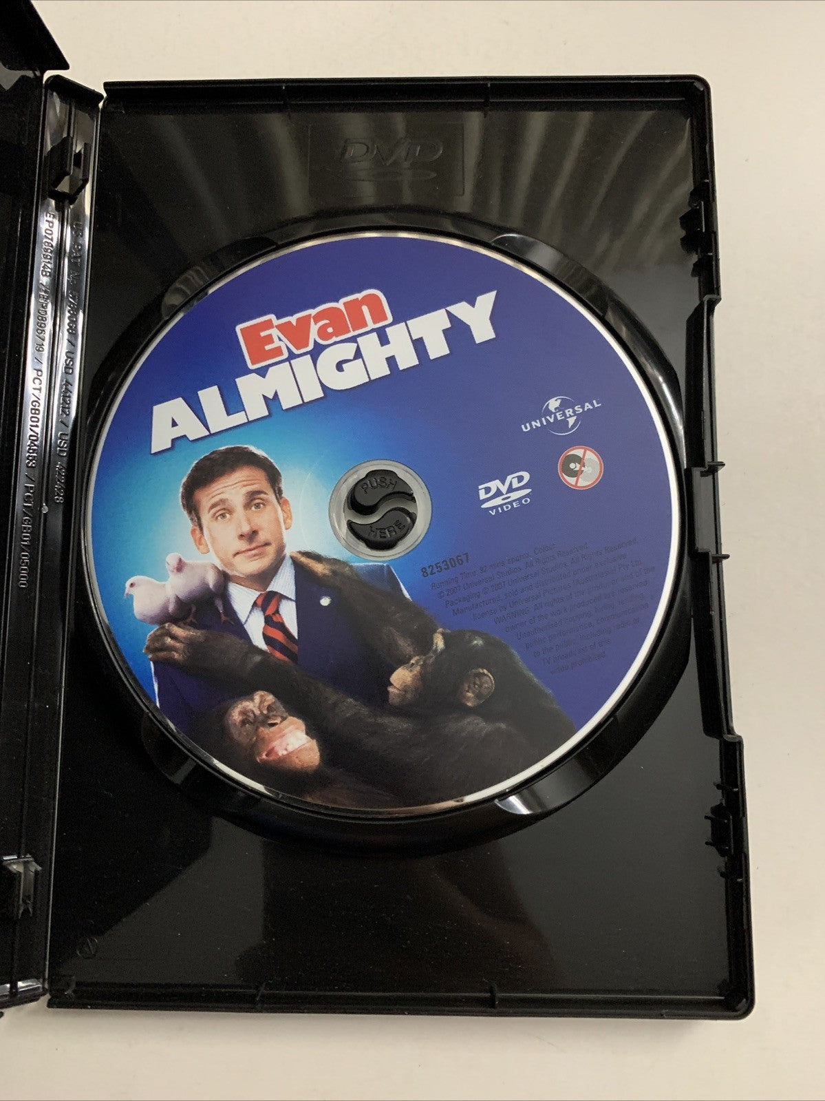 Evan Almighty (DVD, 2007) Steve Carell, Morgan Freeman  Region 4 &2