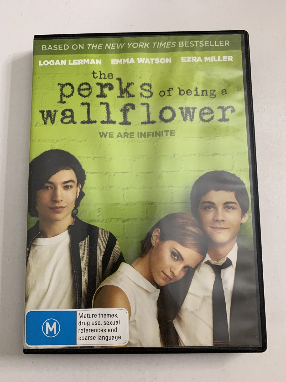 The Perks Of Being A Wallflower (DVD, 2012) Ezra Miller, Emma Watson Region 4