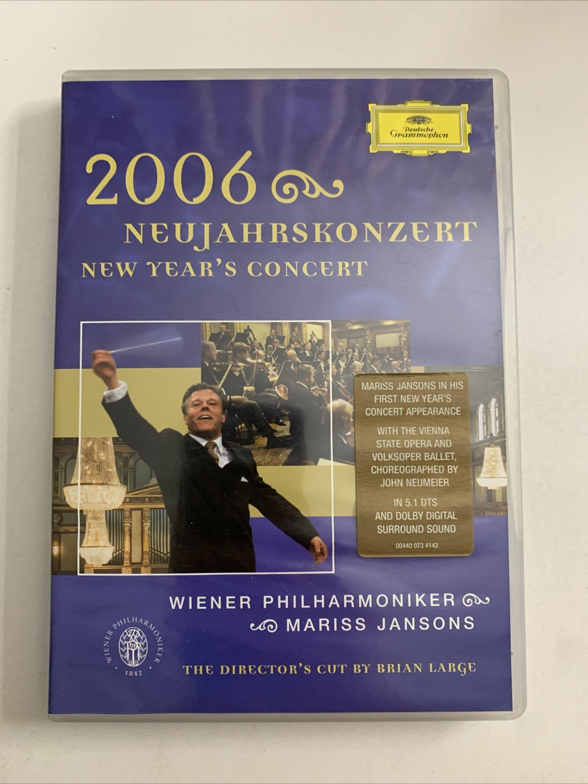2006 Neujahrskonzert New Year's Concert (DVD, 2006) Wiener Philharmoniker