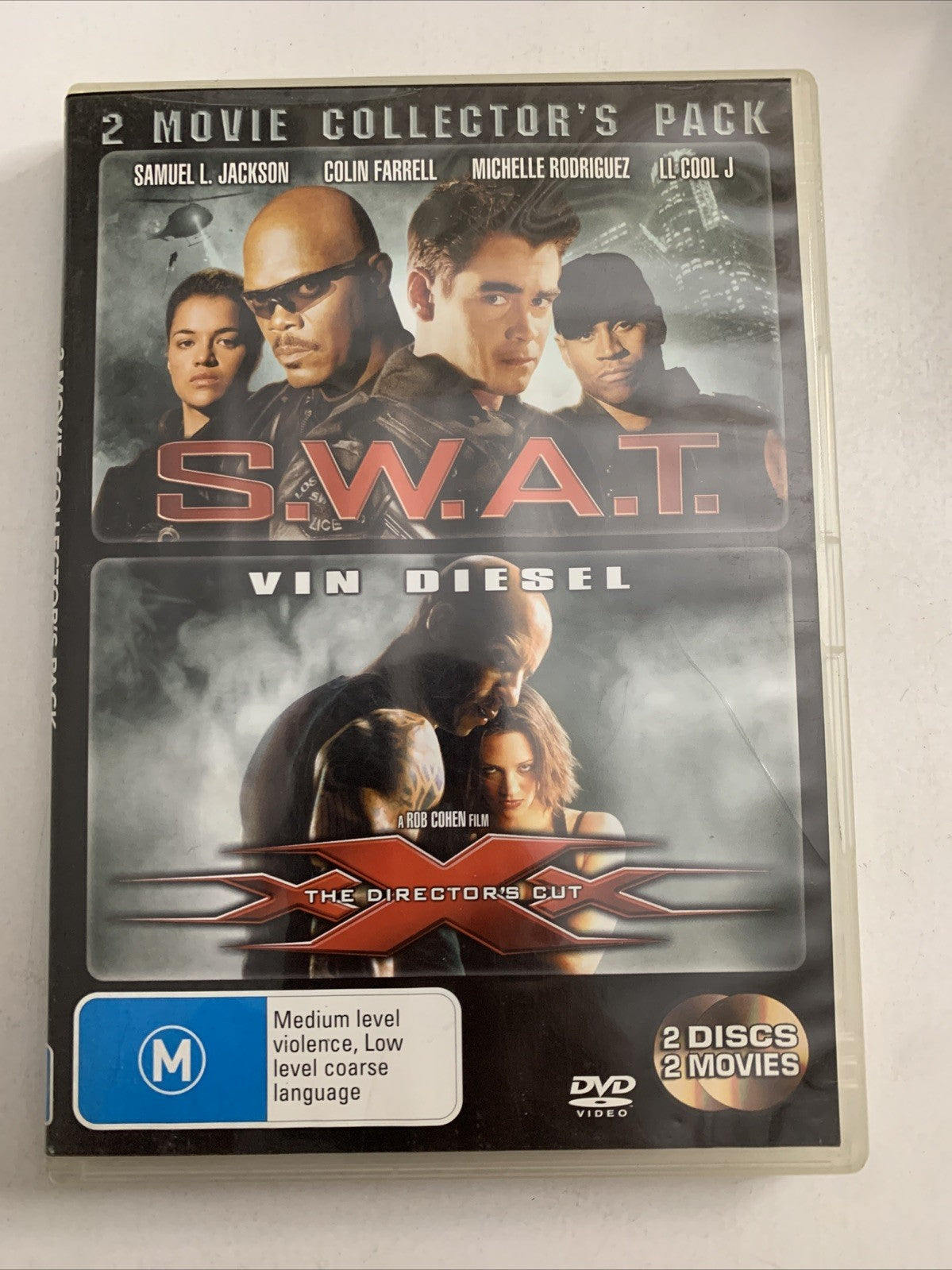 S.W.A.T. / XXX (DVD, 2009, 2-Disc) Vin Diesel  Region 4