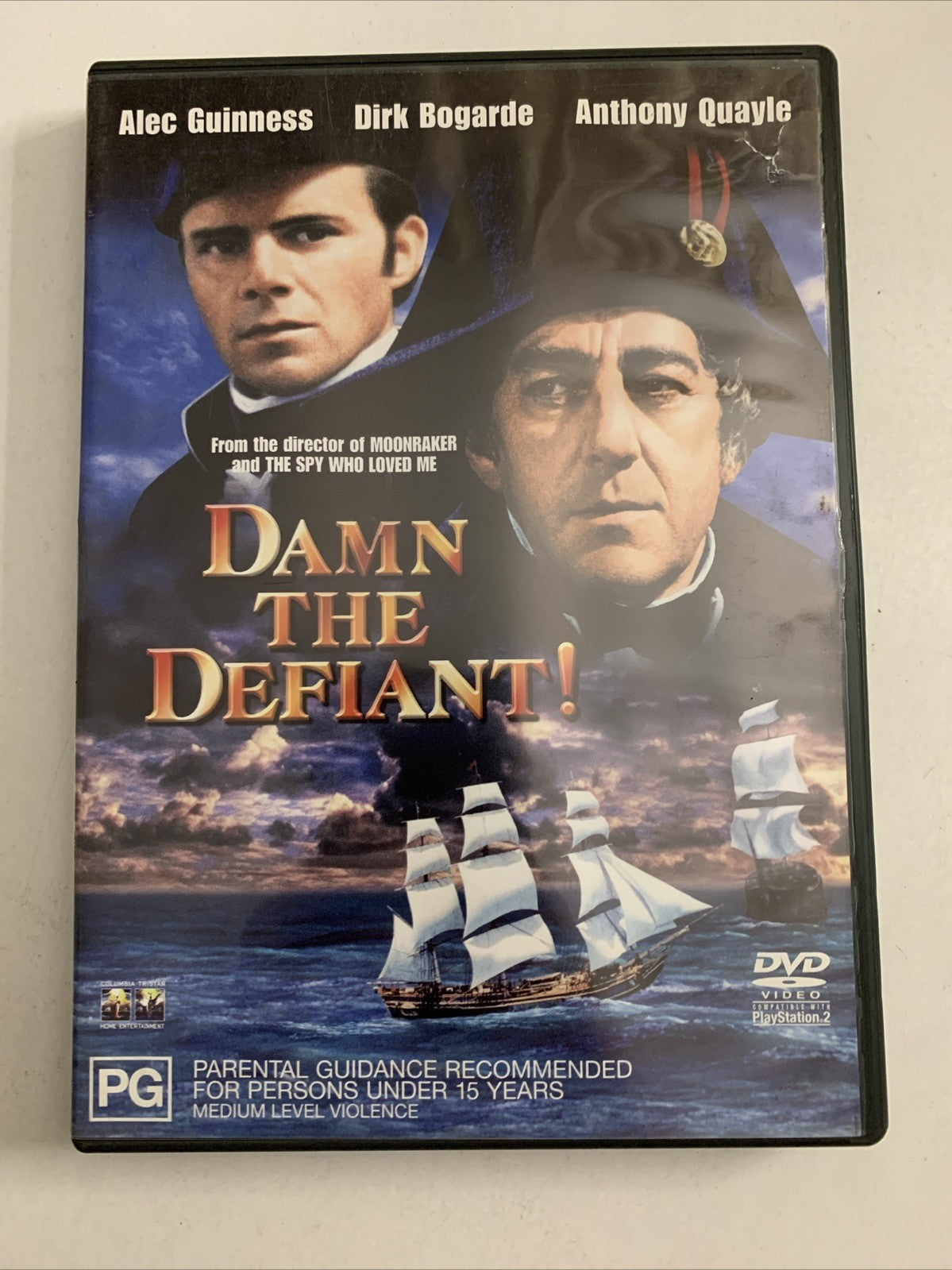 Damn The Defiant (DVD, 1962) Alec Guinness, Dirk Bogarde, Anthony Quayle Region4