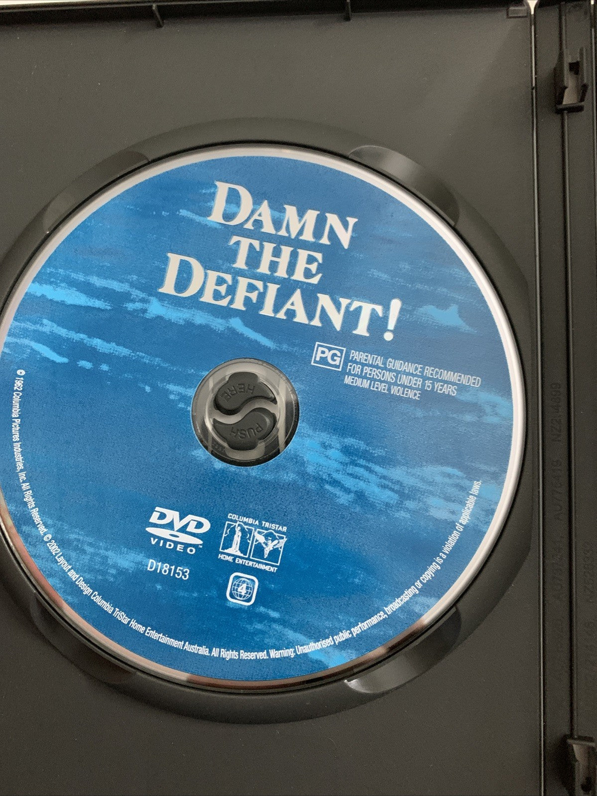 Damn The Defiant (DVD, 1962) Alec Guinness, Dirk Bogarde, Anthony Quayle Region4