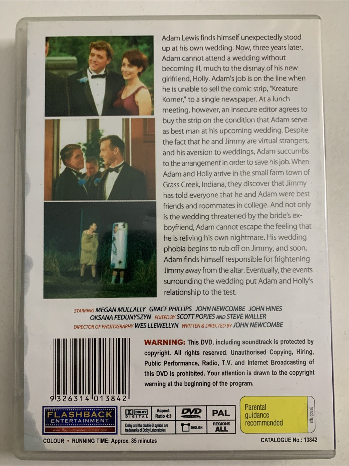 Best Man In Grass Creek (DVD, 1999) Megan Mullally, Grace Phillips  All Regions