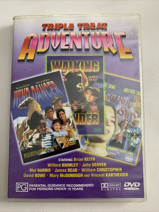 Wind Dancer / Walking Thunder / Heaven Sent (DVD) Region 4