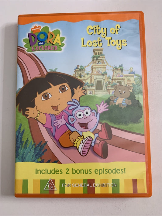Dora The Explorer : City Of Lost Toys (DVD, 2000) Nickelodeon Animation Region 4
