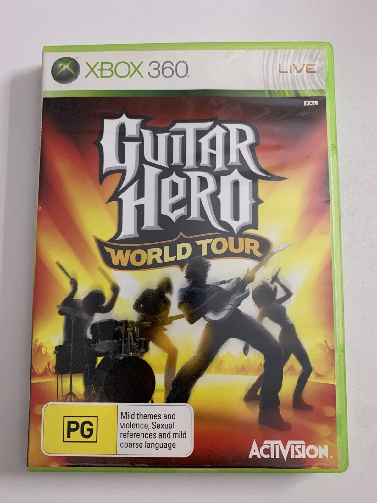 Guitar Hero World Tour Microsoft XBOX 360 PAL 2008 Game