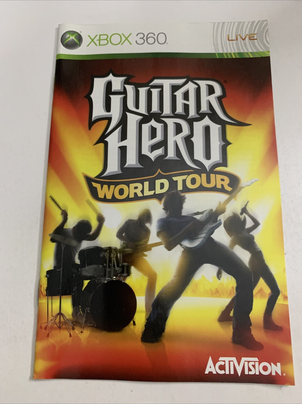 Guitar Hero World Tour Microsoft XBOX 360 PAL 2008 Game
