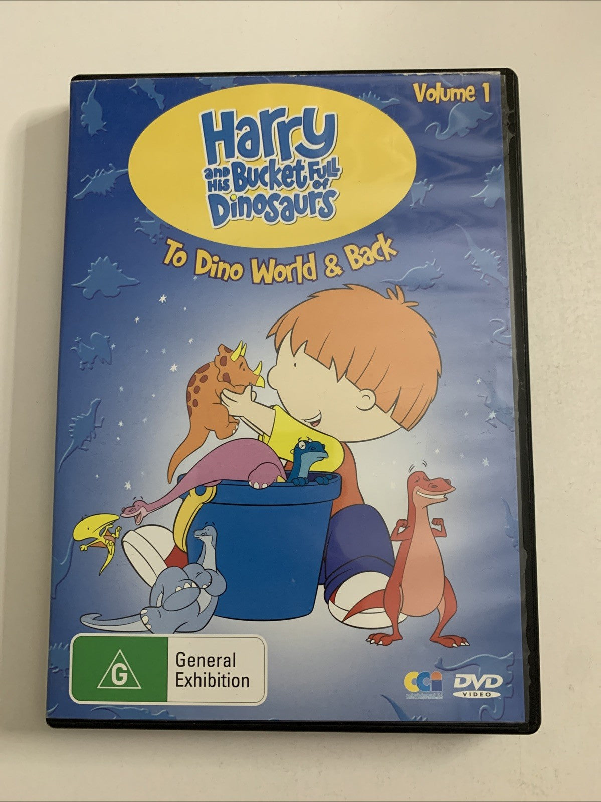 Harry And His Bucket Full of Dinosaurs : To Dino World & Back (DVD,2005) Region4