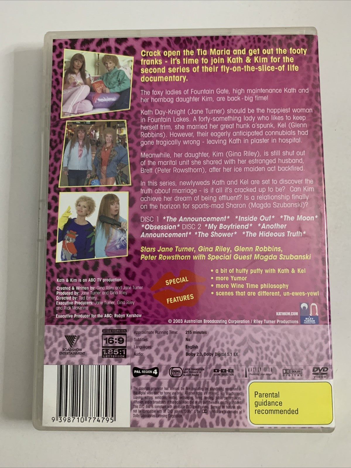 Kath & Kim : Series 2 (DVD, 2003) Comedy Region 4