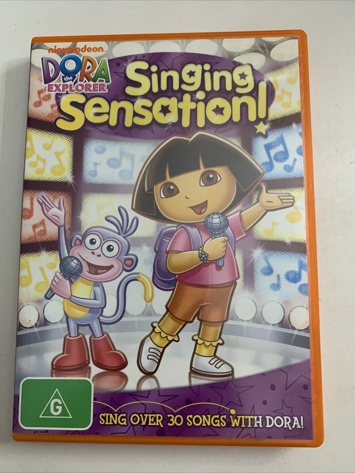 Dora The Explorer Singing Sensation (DVD, 2010) Nickelodeon Animation Region 4