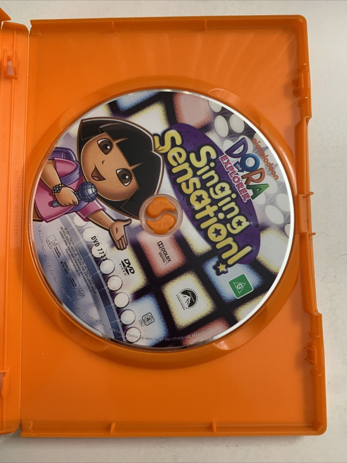 Dora The Explorer Singing Sensation (DVD, 2010) Nickelodeon Animation Region 4