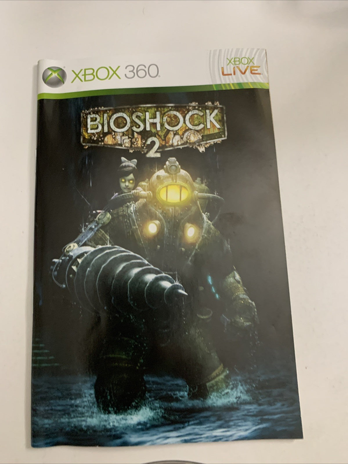 BIOSHOCK (MICROSOFT XBOX 360, 2007) Complete w/ Manual - Slip Cover Tested EUR 15,35 - ES BIOSHOCK (MICROSOFT XBOX 360, 2007) Complete w/ Manual - Slip Cover Tested EUR 15,35 - ES