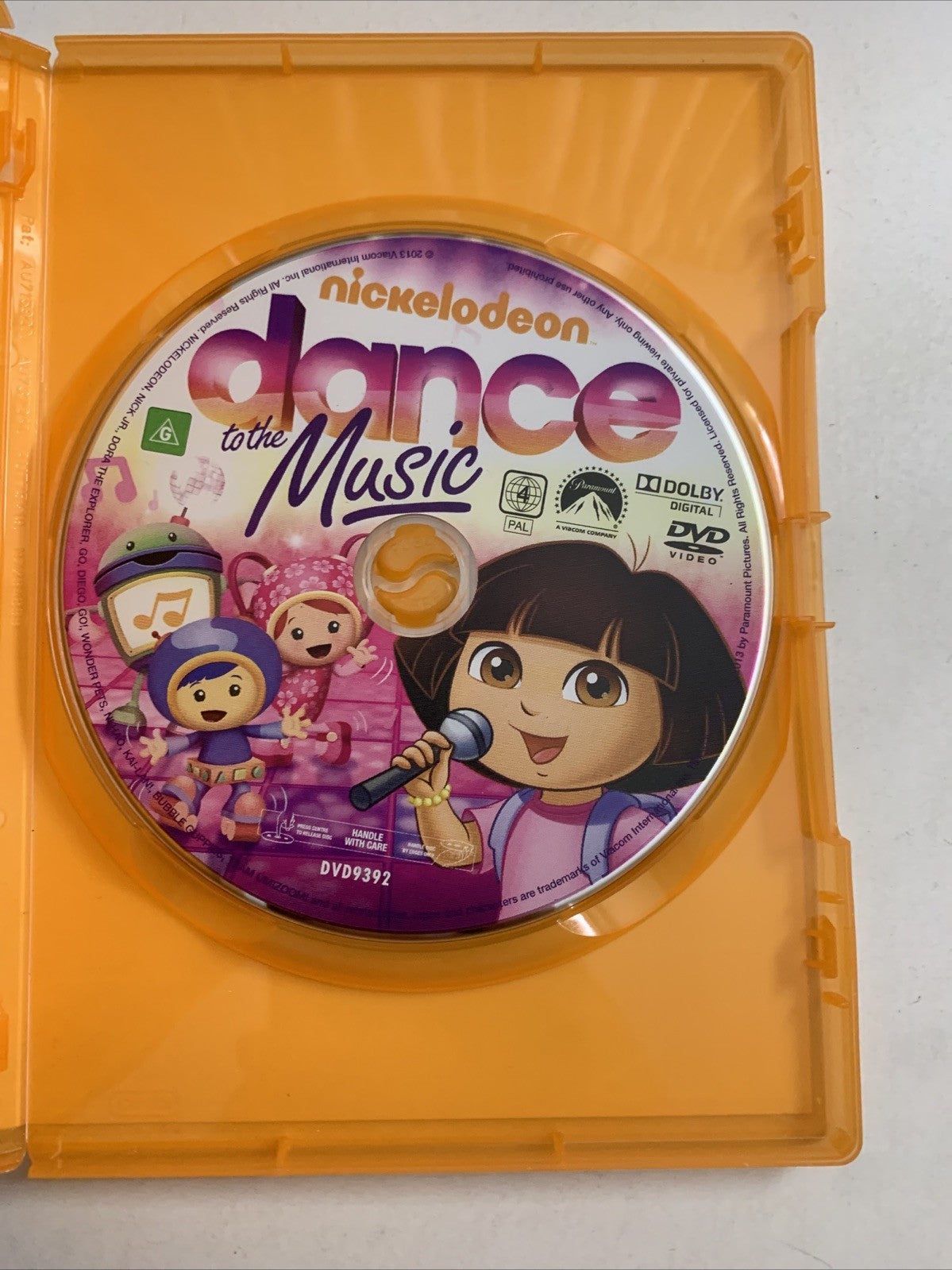Nickelodeon Favorites Dance to the Music! (DVD, 2013) Animation Region 4