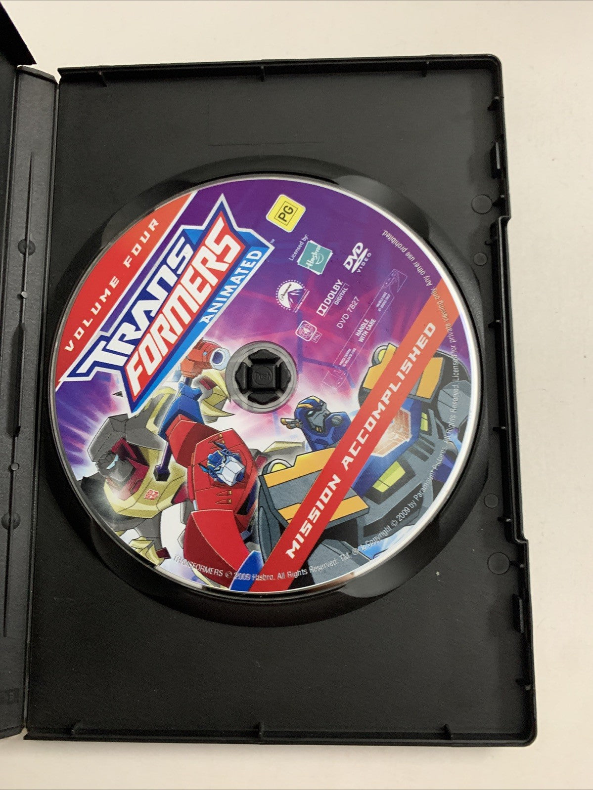 Transformers Animated : Mission Accomplished Vol 4 (DVD, 1986) Region 4