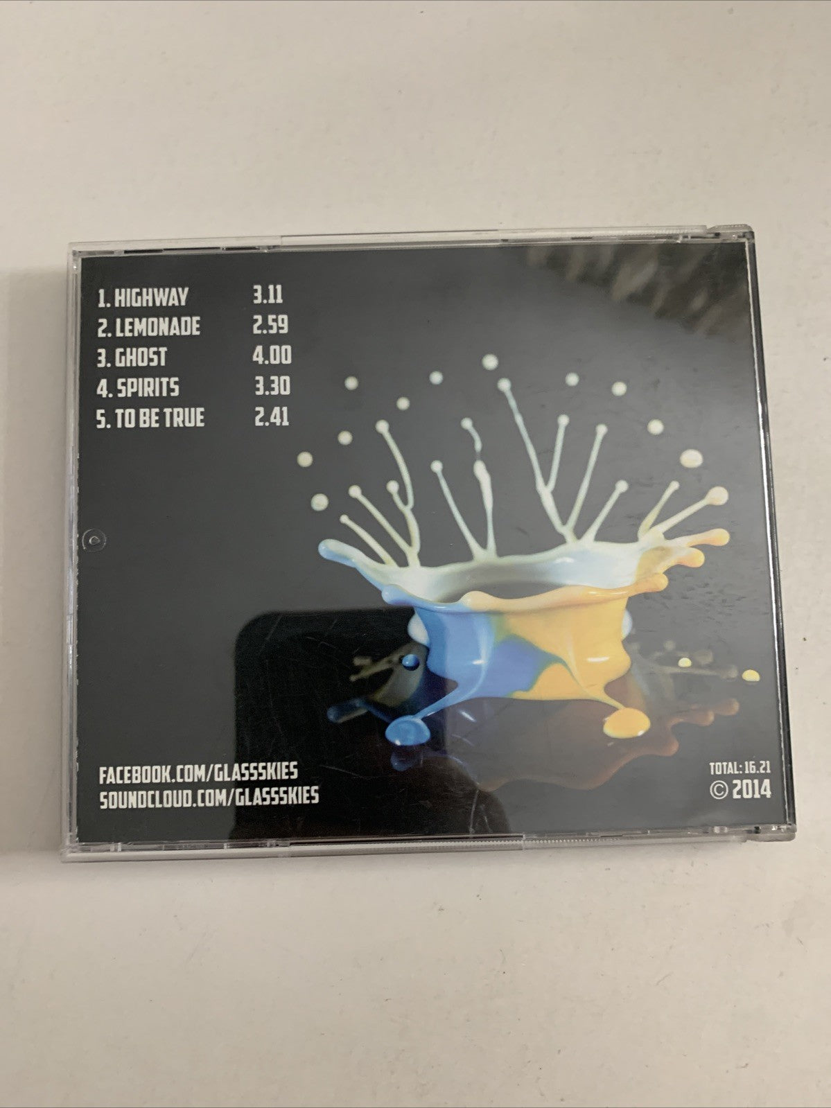 Glass Skies (CD, 2014) EP