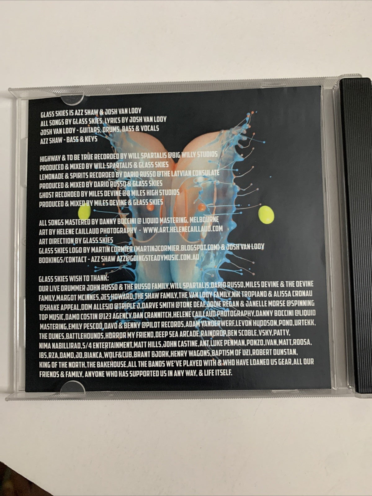 Glass Skies (CD, 2014) EP