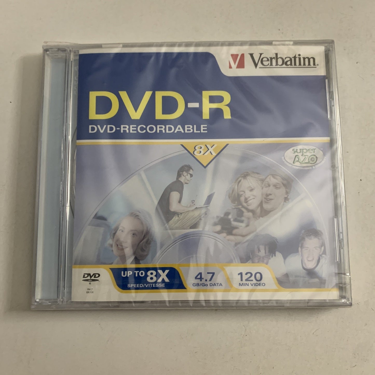 Verbatim DVD-R Blank Discs 4.7GB 120 Minutes 8X Recordable NEW Sealed