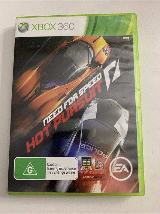 Need For Speed Hot Pursuit  Microsoft XBOX 360 PAL Racing Game
