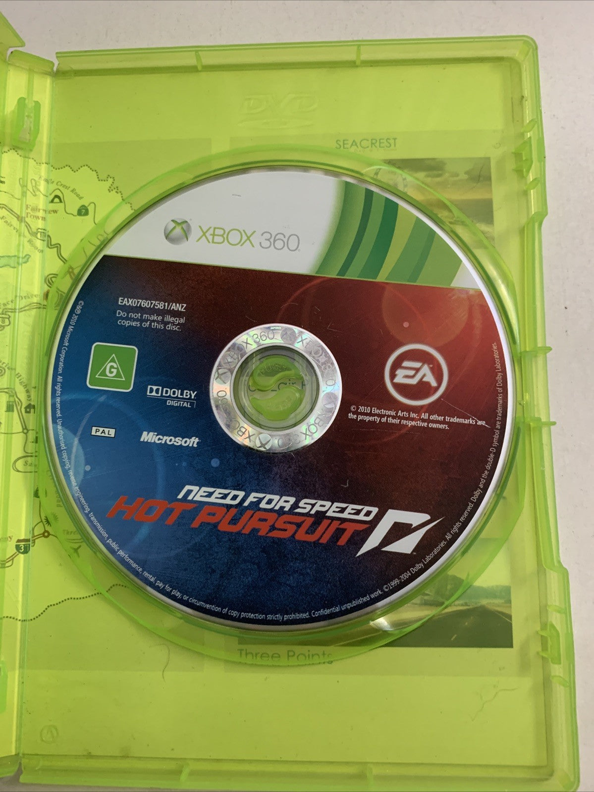 Need For Speed Hot Pursuit  Microsoft XBOX 360 PAL Racing Game