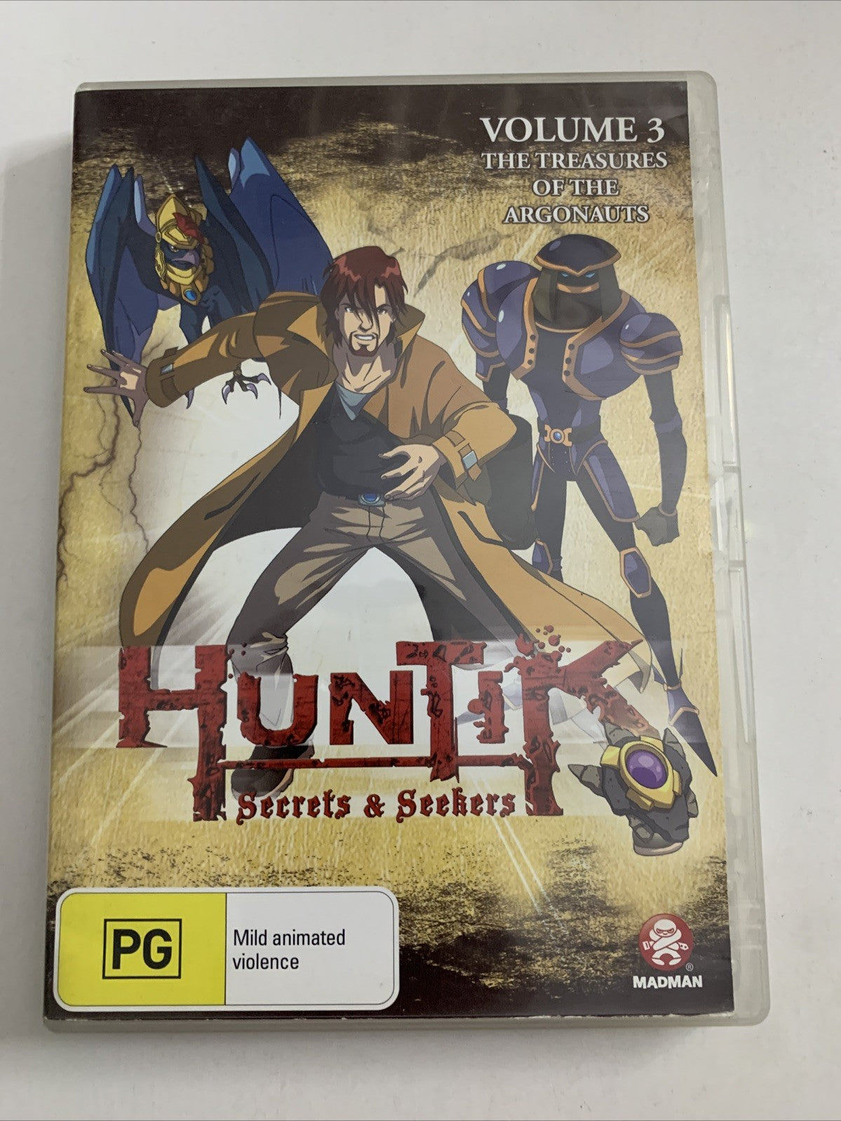 Huntik Secrets & Seekers : The Treasures Of The Argonauts : Vol 3 (DVD, 2008)