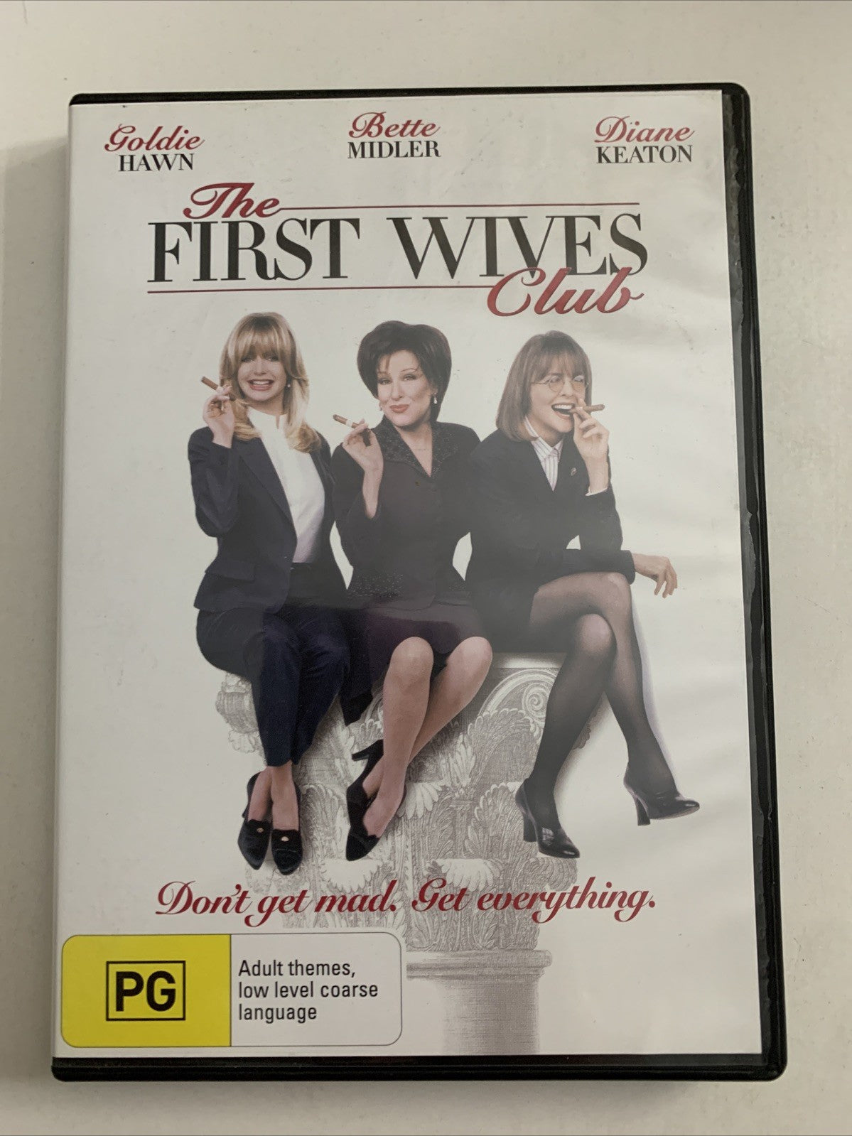 The First Wives Club  (DVD, 1996)  Bette Midler, Goldie Hawn, Diane Keaton NEW