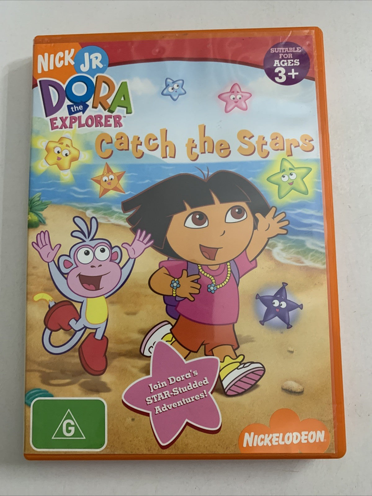 Dora The Explorer Catch The Stars (DVD, 2000) Nickelodeon Animation Region 4