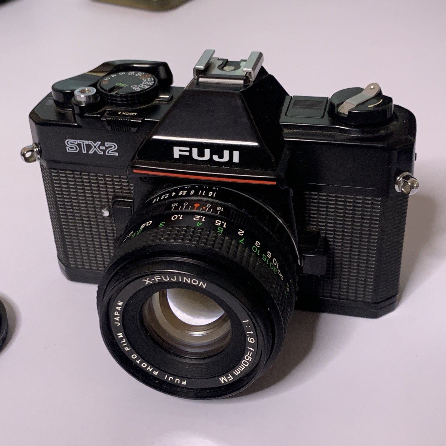 Fuji STX-2 35mm SLR Film Camera 50mm f/1.9-16 Lens