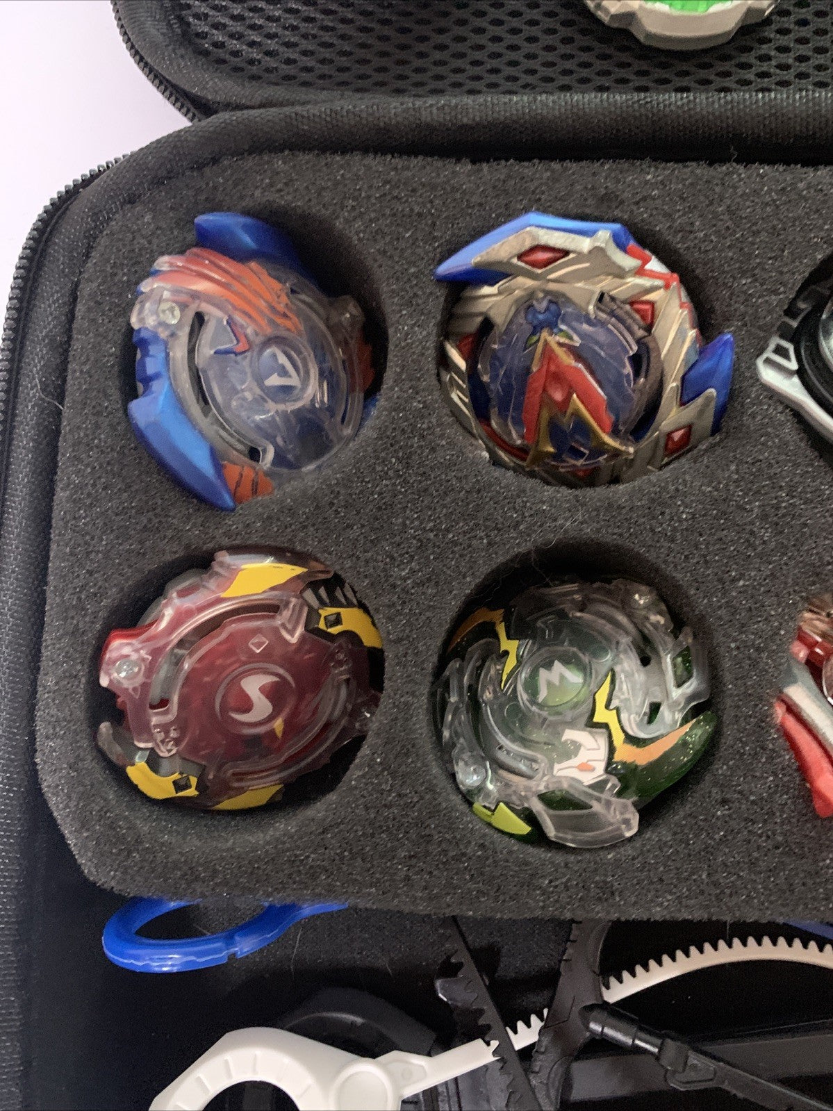Genuine Beyblade And Carry Case Bulk Lot