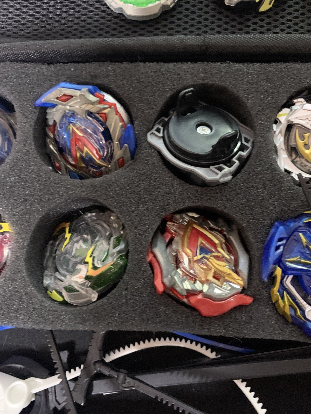 Genuine Beyblade And Carry Case Bulk Lot