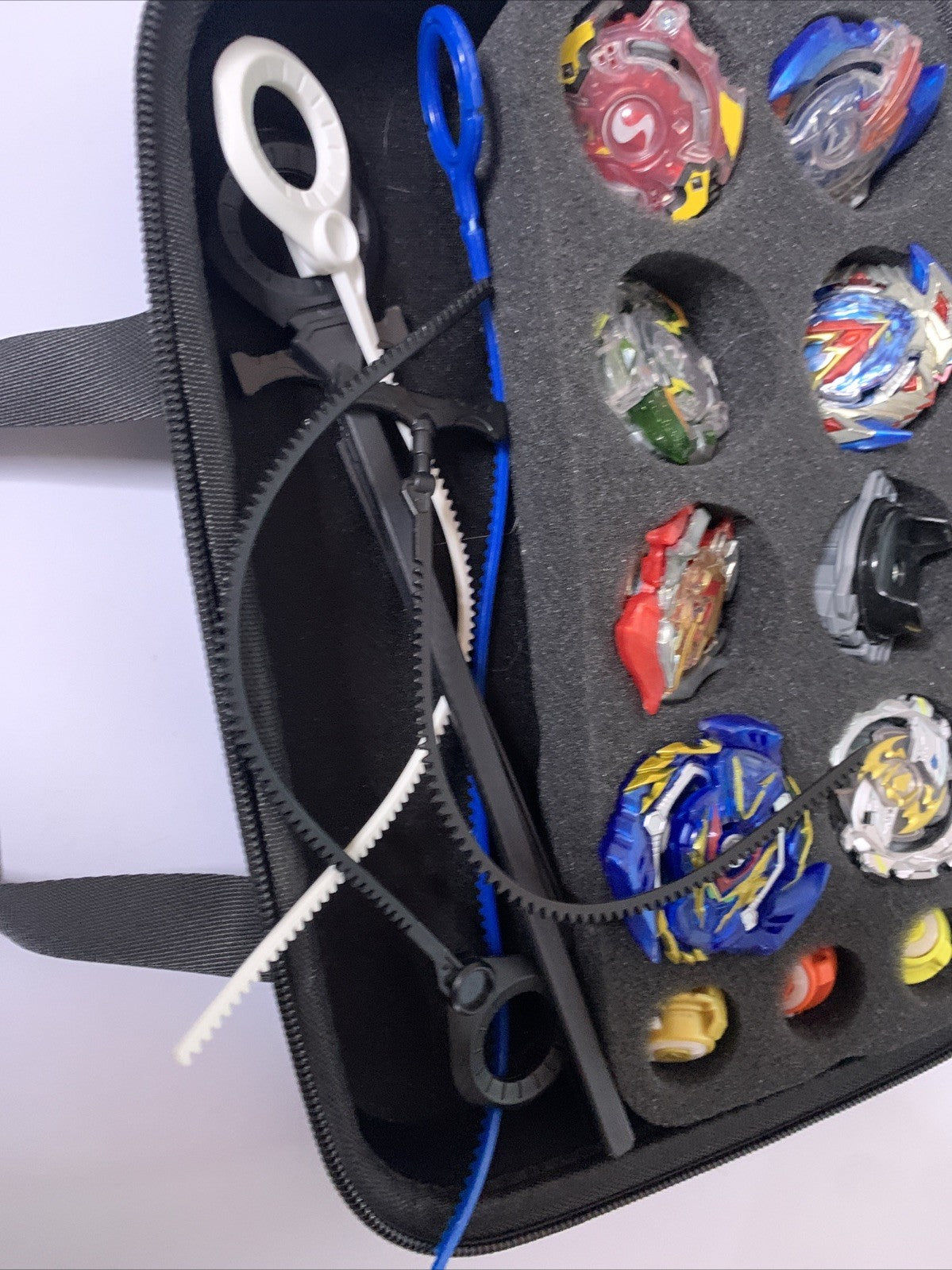 Genuine Beyblade And Carry Case Bulk Lot