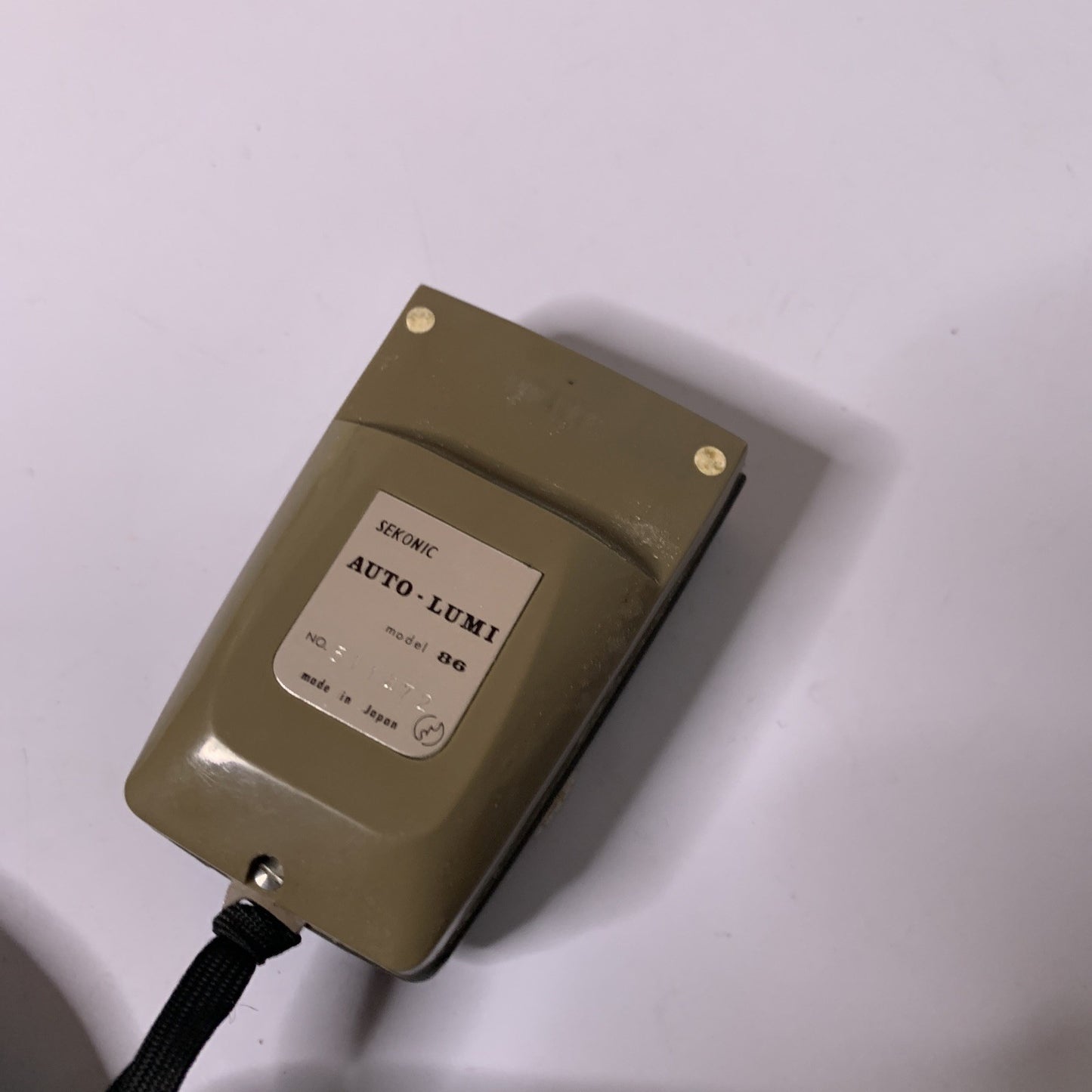 Sekonic EV Auto-Lumi Light Meter Model 86 Untested Japan