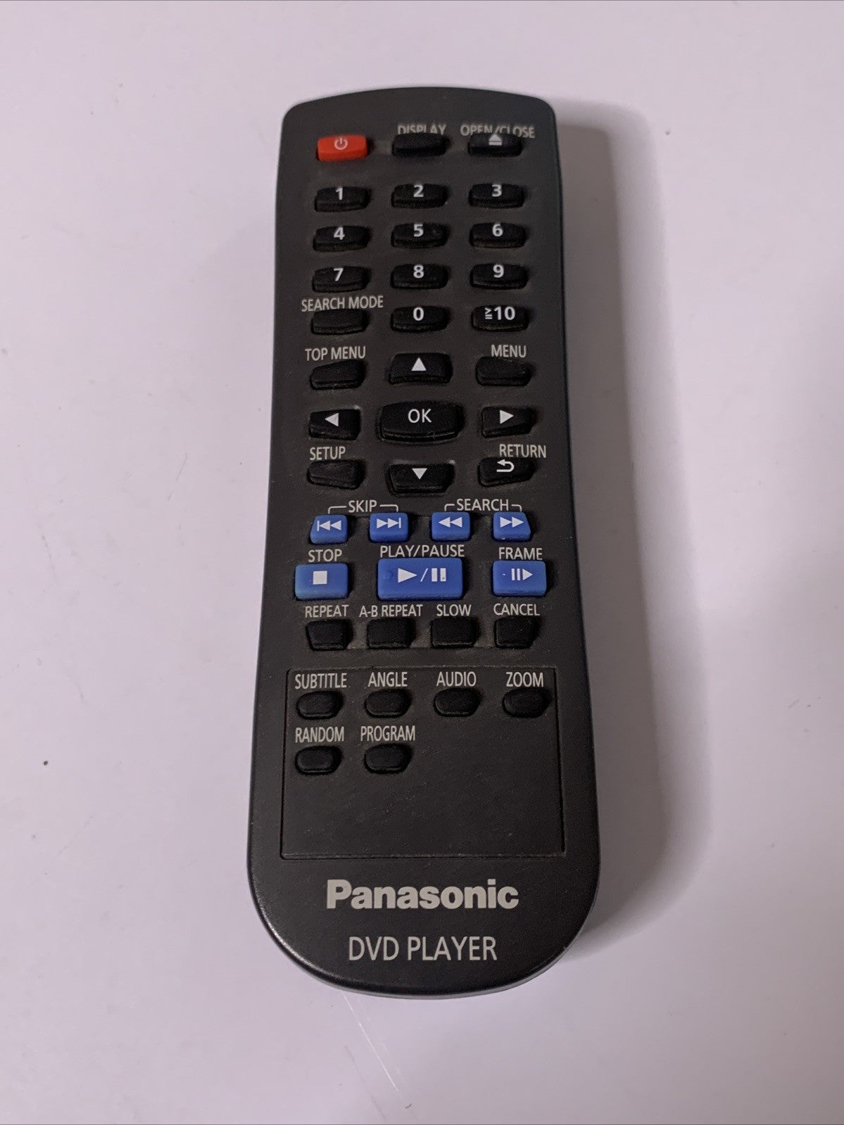 Genuine Panasonic N2QAJA000002 Remote Control For Panasonic DVD Player