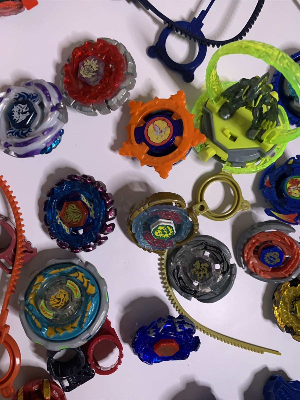 Bulk Lot Beyblade Spinning Tops & Launchers Various
