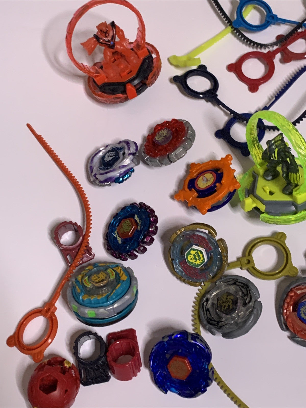 Bulk Lot Beyblade Spinning Tops & Launchers Various