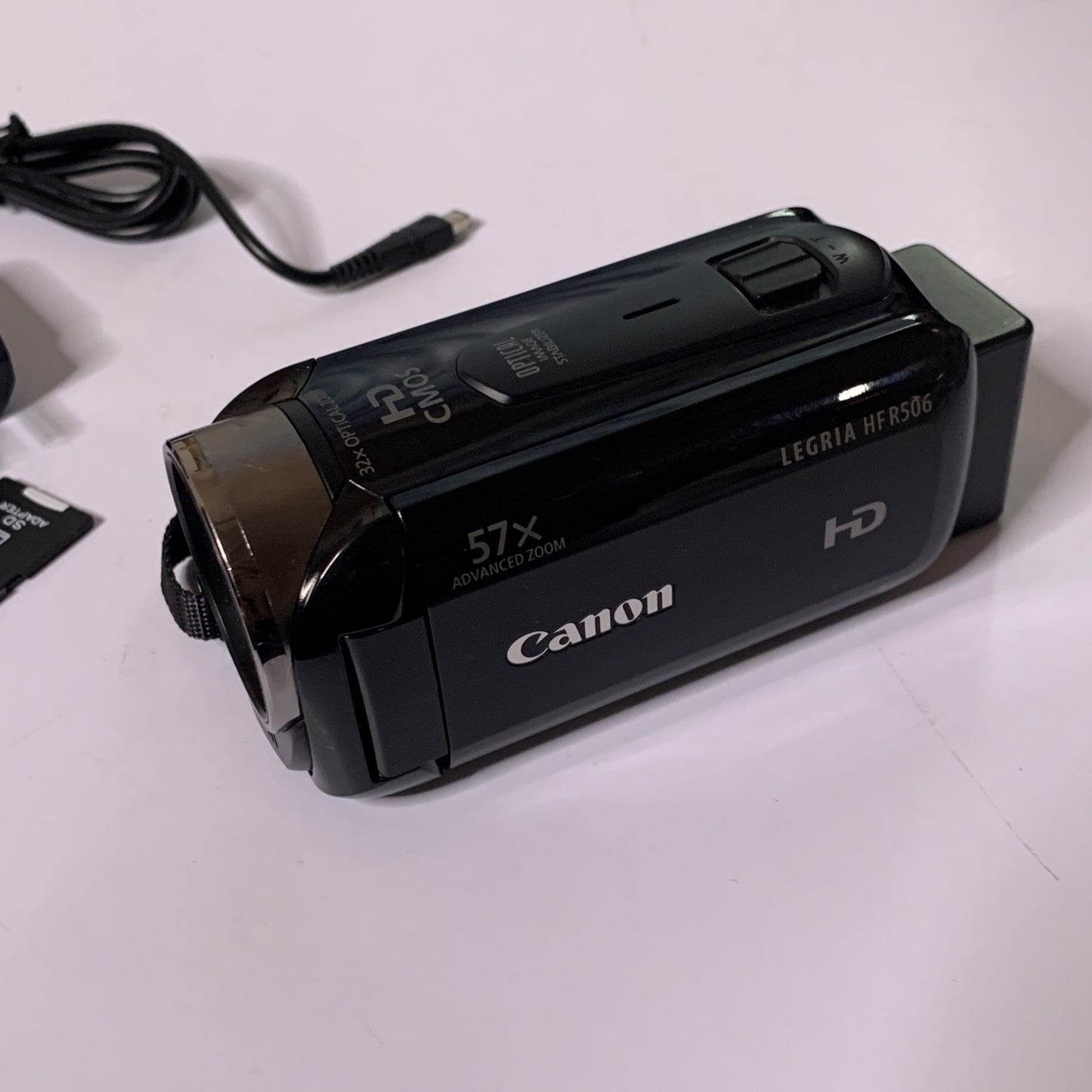 Canon Legria HD Camcorder 32x Optical Zoom Image Stabiliser 1GB HFR506