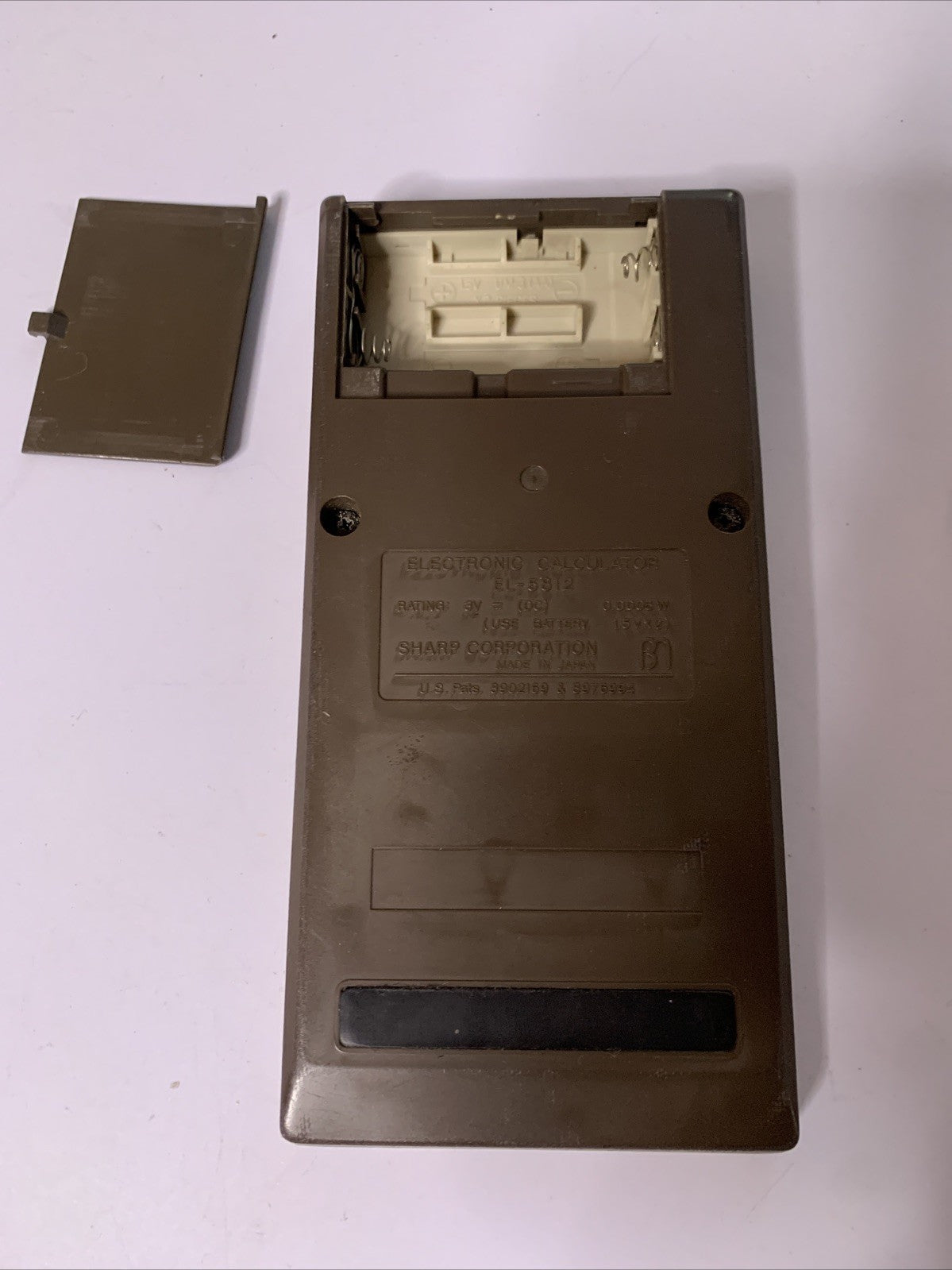 Sharp EL-5812 Scientific Calculator Retro Vintage Made In Japan