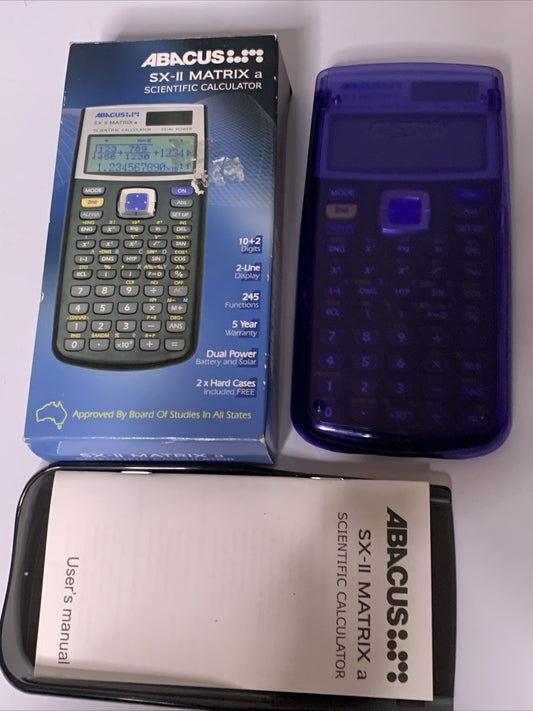 Abacus SX-II Matrix Scientific Calculator
