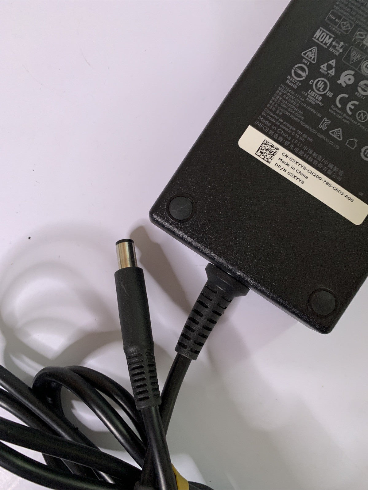 Genuine Dell HA180PM180 Laptop Power Supply 19.5V 9.23A 180W AC Adapter
