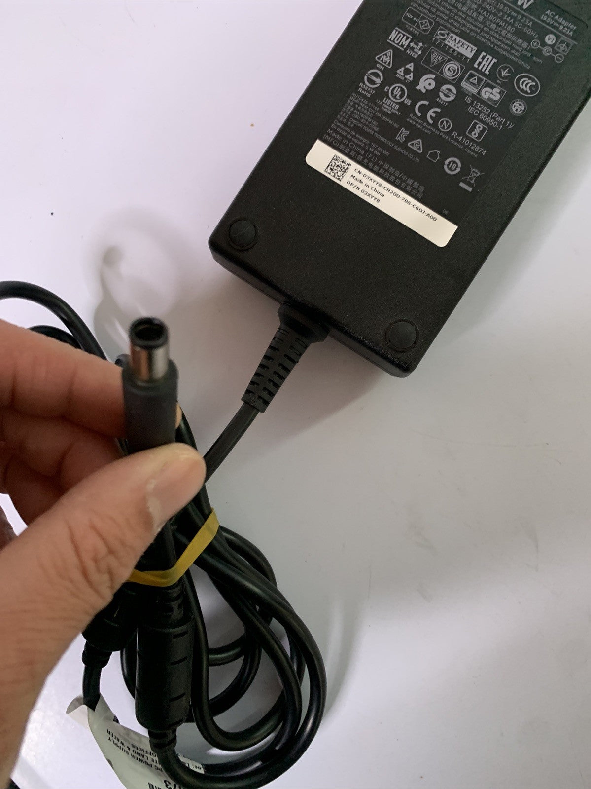 Genuine Dell HA180PM180 Laptop Power Supply 19.5V 9.23A 180W AC Adapter