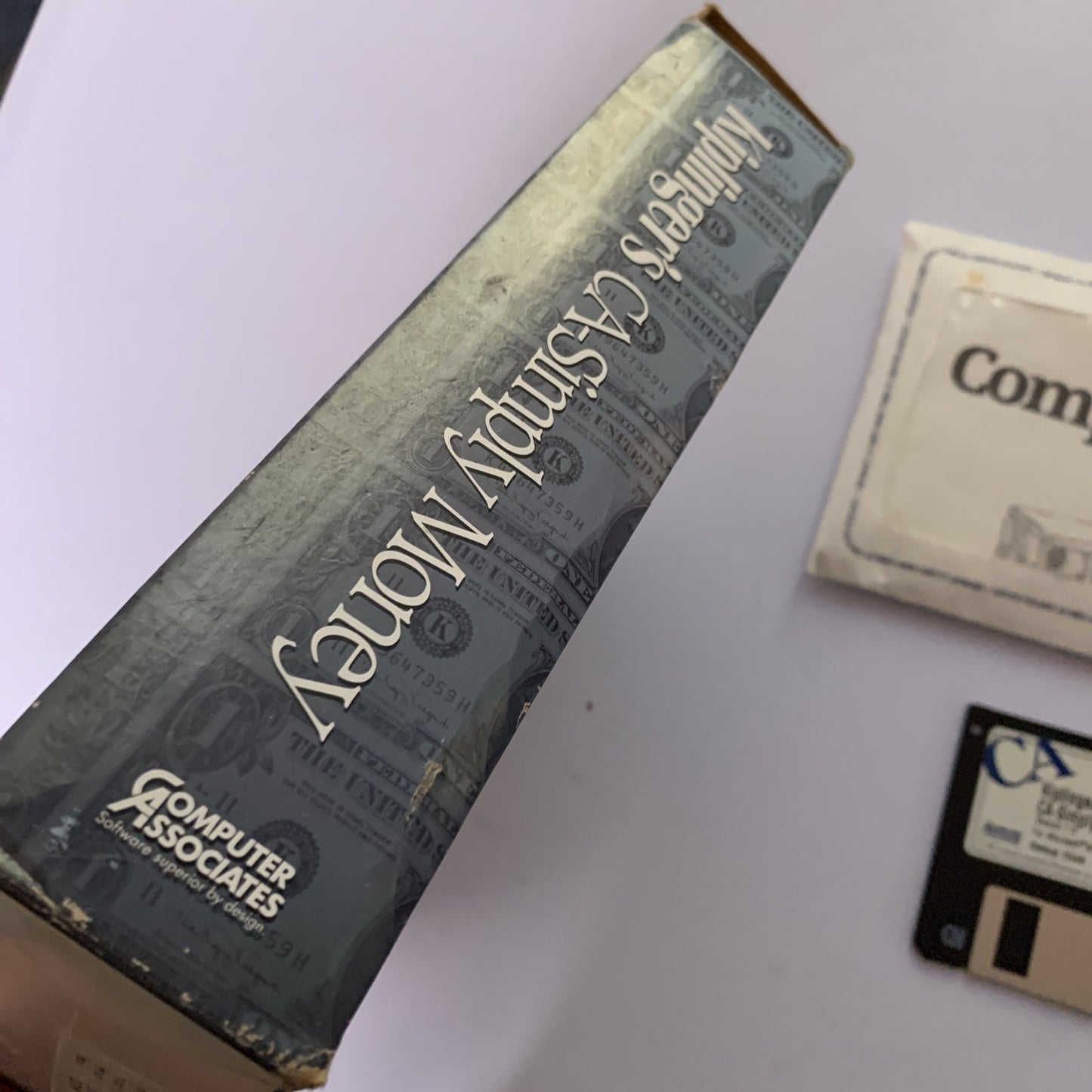 Kiplingers CA-Simply Money Vintage Software For Windows 3.5" Floppy With Box