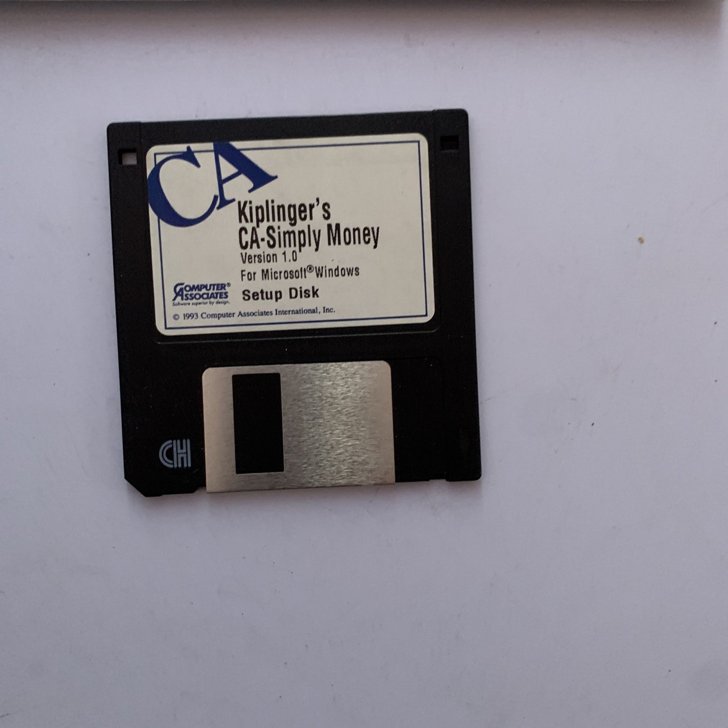 Kiplingers CA-Simply Money Vintage Software For Windows 3.5" Floppy With Box