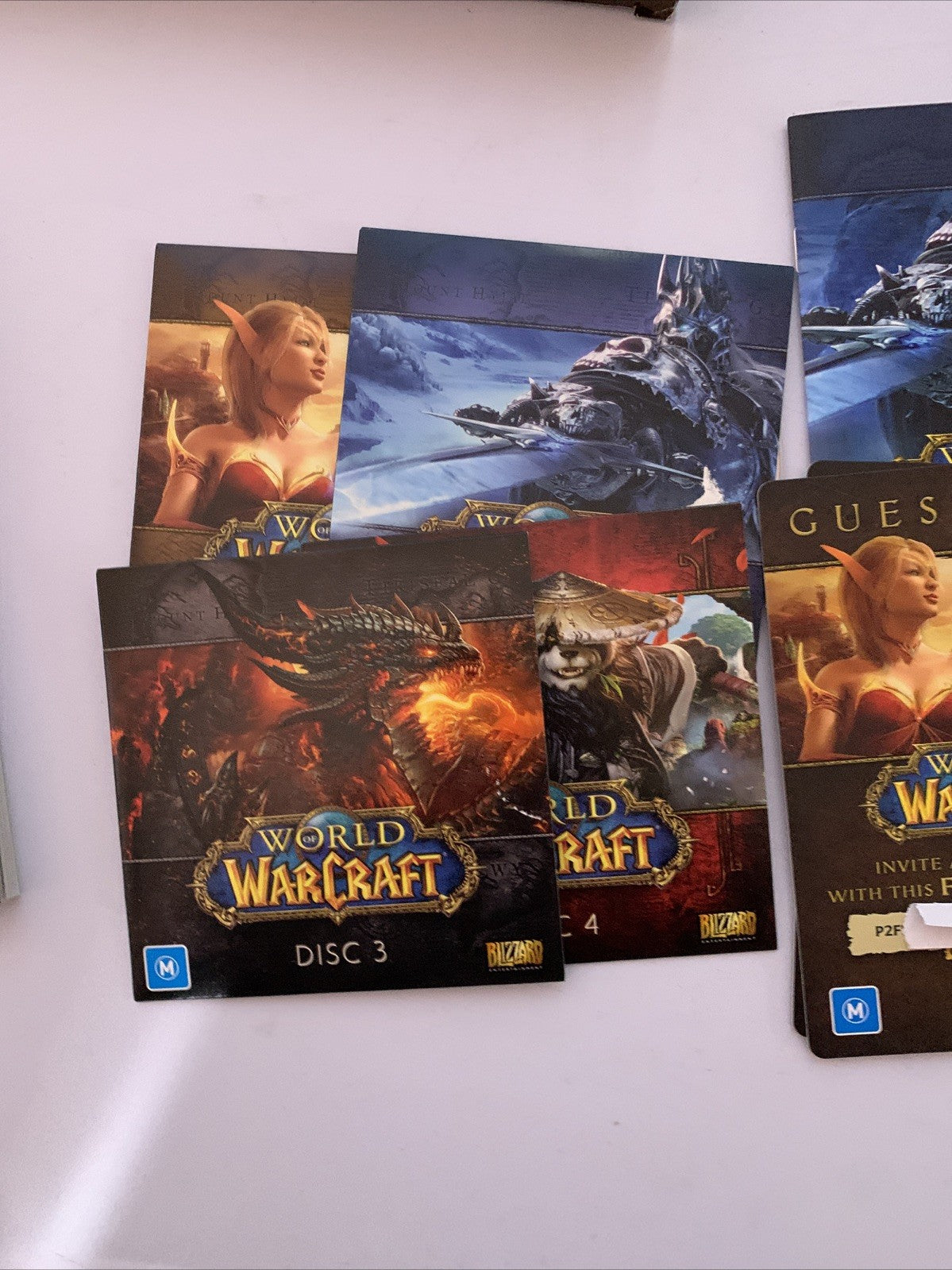 World Of Warcraft PC Game Blizzard  Box Set With Beginners Guide