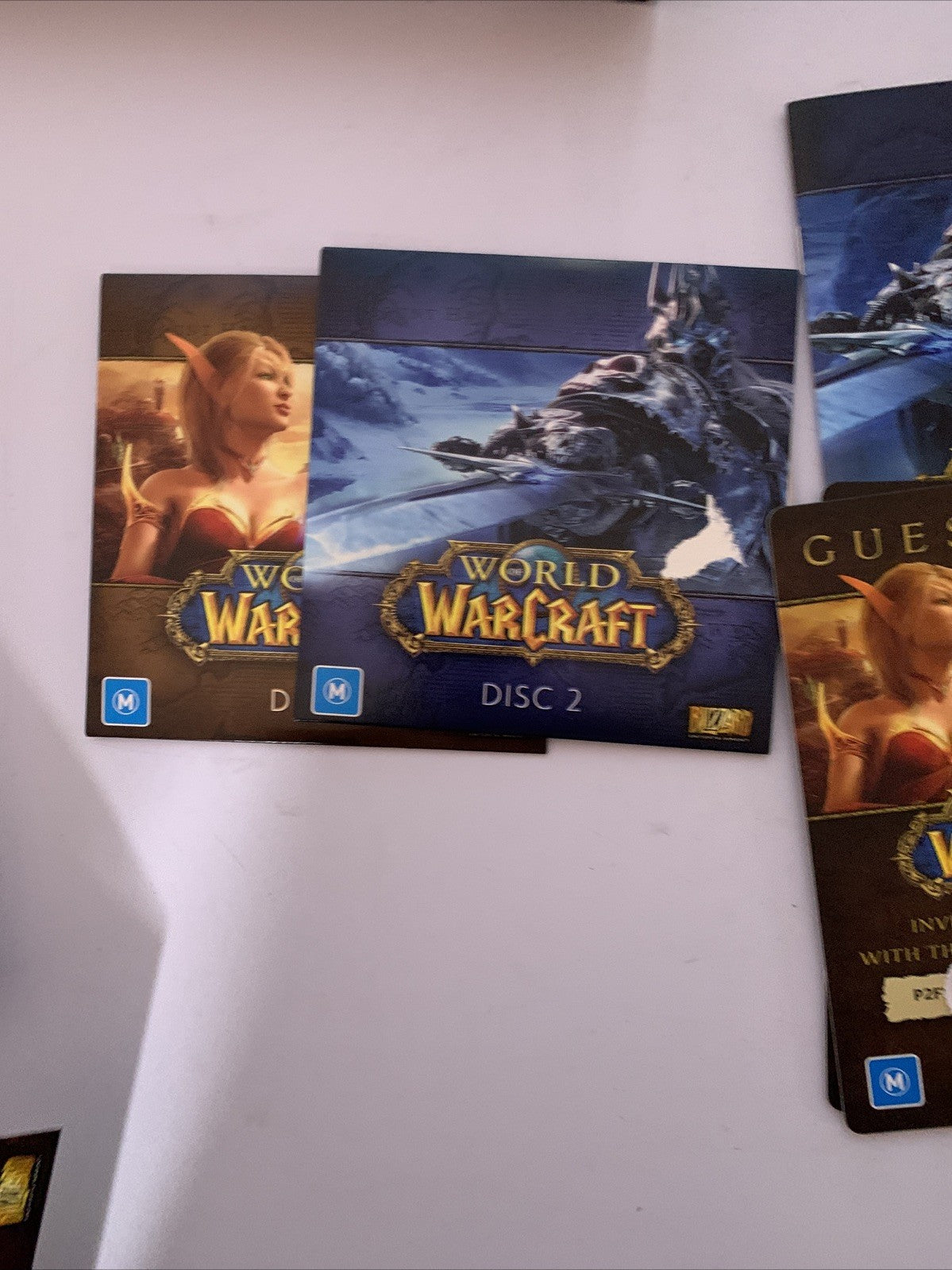 World Of Warcraft PC Game Blizzard  Box Set With Beginners Guide