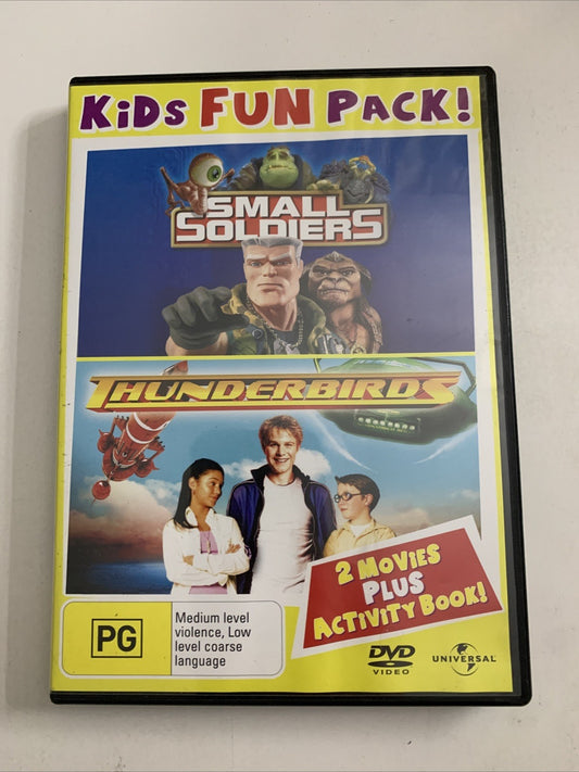 Small Soldiers / Thunderbirds (DVD, 1998) 2-Disc Set Region 4