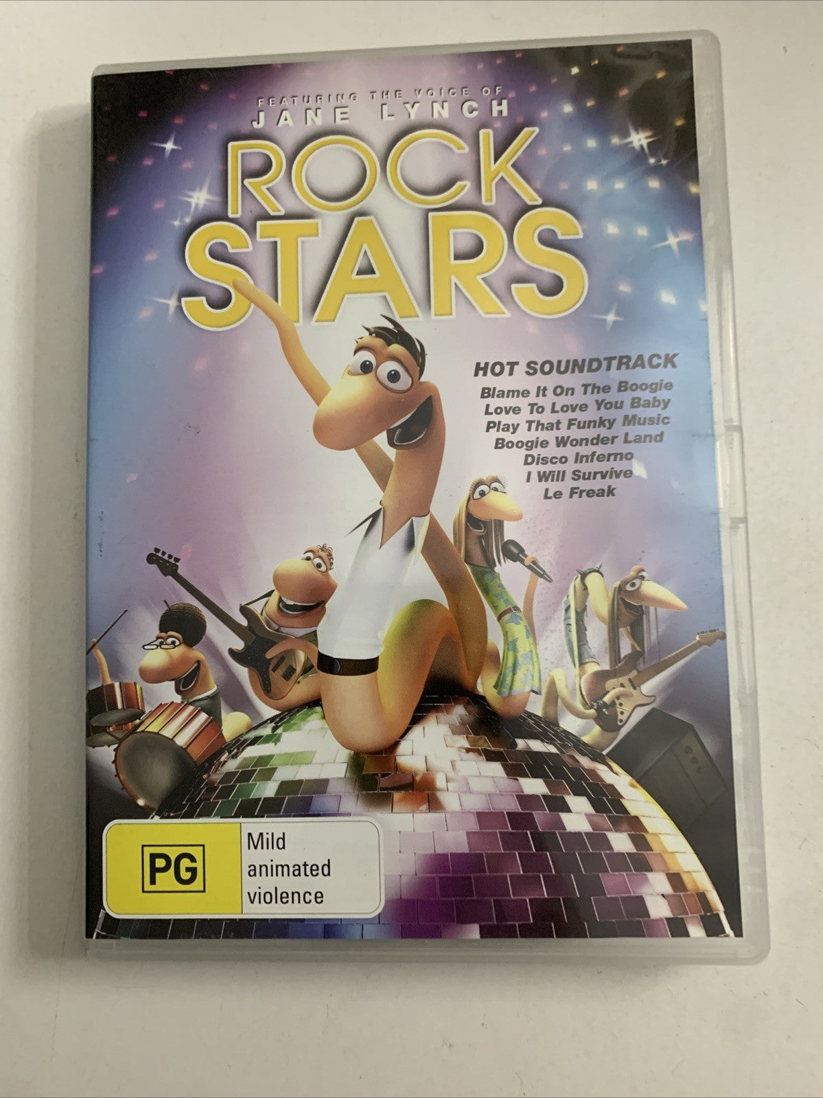 Rock Stars (DVD, 2008) Jane Lynch Animated Film Region 4